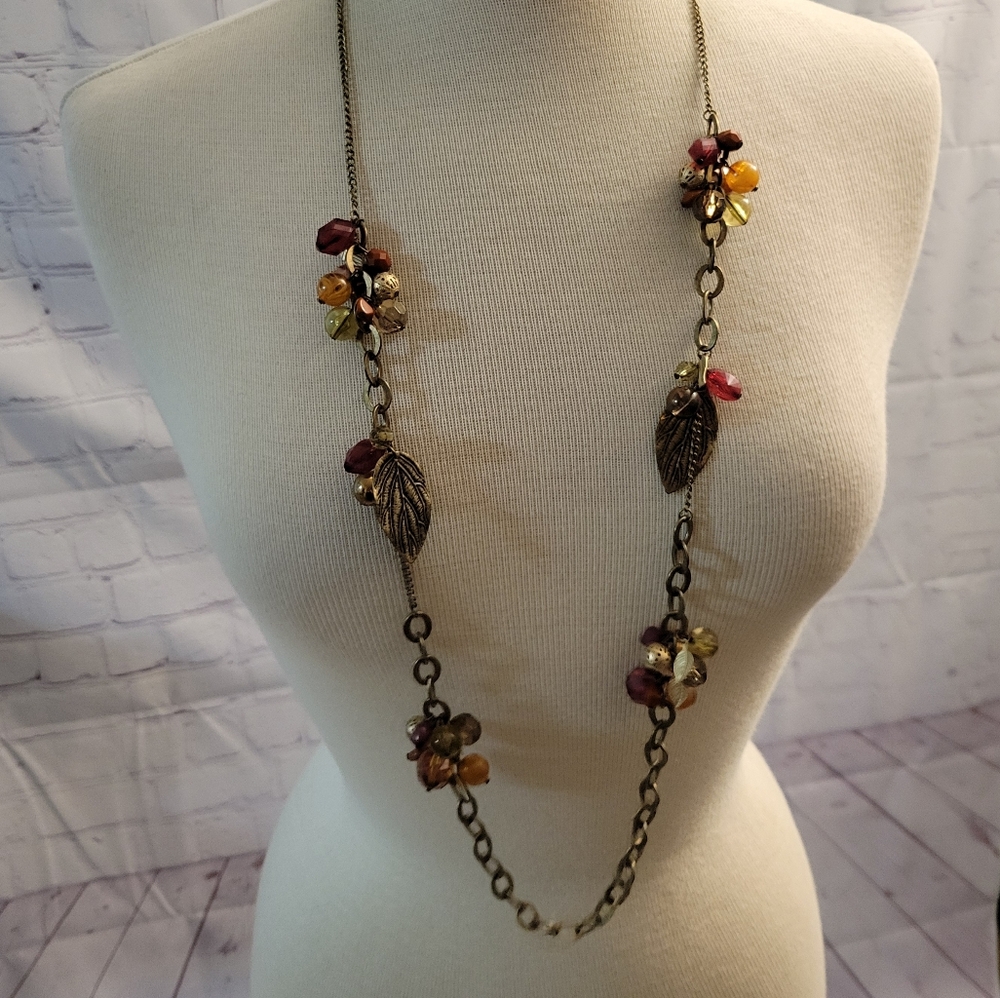 Ruby Rd Beaded Chain Necklace